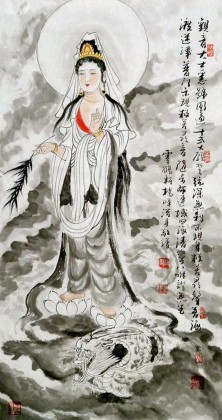 三尺佛像觀音大士