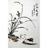 李明成畫集原稿《江南早春》