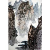 王凌云四尺三開精品國畫（微信詢價(jià)）