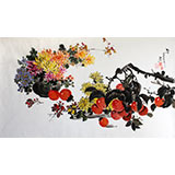 朝鮮一級畫家鄭哲《秋韻圖》