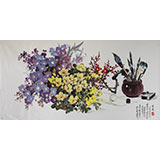 朝鮮一級(jí)畫(huà)家金英《新春》