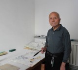 蒲家瑞 四尺《香溪》 88歲陜西著名老畫家