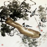 四川美協(xié)西蜀山人四尺斗方《秋韻》