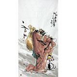 魏武雙四尺國畫《祖師達(dá)摩》（詢價）