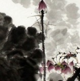 四川美協(xié)會員西蜀山人四尺斗方《玉雪》