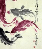 SK當(dāng)代著名禪意畫(huà)家周自豪三尺《八仙過(guò)?！?詢價(jià))