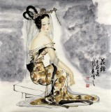 北京美協(xié)李鳳英四尺斗方《花語(yǔ)》（詢(xún)價(jià)）