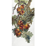 【已售】劉紀(jì) 三尺國畫石榴《百子迎祥》 中國畫大家 真跡收藏