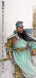 可定制 中國美協(xié)趙金鸰四尺關(guān)公圖《忠義千秋》(詢價)