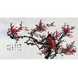 安徽美協(xié)何華賢三尺《梅花香自苦寒來》（詢價）