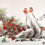 中國煤炭美術(shù)家協(xié)會(huì)理事 鄭慶年《秋實(shí)》