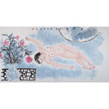  魏志平 四尺《青花瓷》 河北省美協(xié)會(huì)員