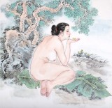  魏志平 四尺斗方《野花》 河北省美協(xié)會(huì)員