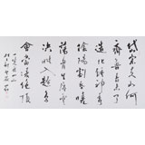 中國書協(xié)會員劉山紅 四尺《岱宗夫如何》