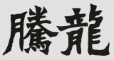 國(guó)家字庫(kù)雁翎體創(chuàng)始人 王永德 四尺《龍騰虎躍》