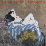 國家一級美術(shù)師王永剛四尺斗方《似水柔情》(詢價)