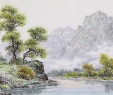 朝鮮名家蔡京華 四尺《故鄉(xiāng)的路》