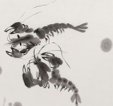 中國濕地畫派創(chuàng)始人之一張明河 四尺斗方《游龍圖》詢價