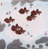 【已售】遼寧工美教授苗雨 四尺斗方《逍遙游》師從吳冠中