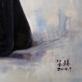 著名青年油畫家朱藝林 布面油畫 《青春少女》（詢價(jià)）