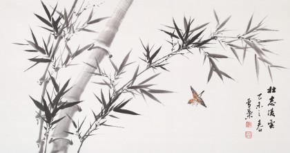 安徽美協(xié)何華賢 三尺《壯志凌云》