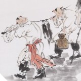 南海禪寺 妙林居士 人物畫《歸漁圖》