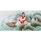 北京美協(xié)凌雪四尺《荷香萬里》