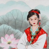 北京美協(xié)凌雪四尺《荷香萬里》