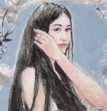 王其志 四尺斗方《暖風》 中美協(xié)會員 江蘇贛榆美協(xié)副主席