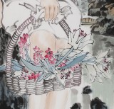 【已售】南海禪寺 妙林居士 四尺《豆蔻年華 》