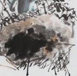 南海禪寺 妙林居士 四尺斗方《春思》