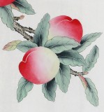 【已售】北京美協(xié)凌雪四尺《福壽康寧》