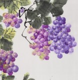 【已售】何華賢 三尺《珠圓玉潤》 潁淮書畫名家