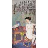 國家一級美術(shù)師王永剛 四尺《玉樓香拂》(詢價)