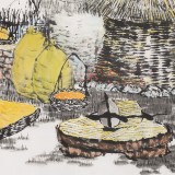 張春奇 四尺《晨曲》徐悲鴻紀(jì)念館藝術(shù)中心理事（詢價(jià)）