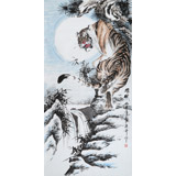 北京美協(xié)張春奇 四尺《雄風》（詢價）