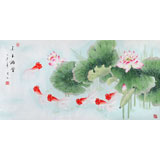 張洪山 四尺《金玉滿堂》