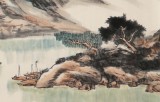胡書文 四尺《萬壑清幽圖》中國書畫院創(chuàng)作院副院長（詢價）