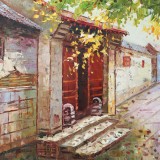 郭麗巖 《寧靜的夏日》 布面油畫