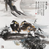 黃石子 四尺斗方《甜蜜的夢》 皖南書畫名家（詢價(jià)）