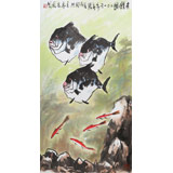 國(guó)家一級(jí)美術(shù)師王永剛 三尺《有余圖》(詢價(jià))