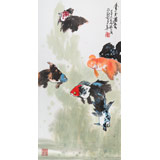 國家一級美術(shù)師王永剛 三尺《金玉滿堂》(詢價)