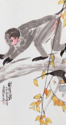 國(guó)家一級(jí)美術(shù)師王永剛 三尺《封侯圖》(詢(xún)價(jià))