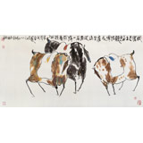 國家一級美術師王永剛 四尺《大唐風韻》(詢價)