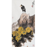 劉紀(jì) 三尺國畫《秋興圖》 中國畫大家 真跡收藏（詢價(jià)）