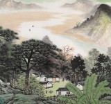 何華賢 小六尺山水 《江山平遠(yuǎn)》 潁淮書畫名家