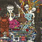 原中文聯(lián)編輯部主任 閻世宏 四尺斗方《往昔》（詢價(jià)）