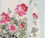 曲逸之 六尺《富貴無期》 河南省著名花鳥畫家