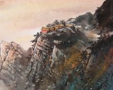 諸葛立軒 三尺《峨眉金頂》 廣西美協(xié)會員