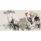 【已售】王向陽 四尺作品《守信知廉標(biāo)五德》 當(dāng)代著名畫家